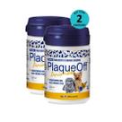 Kit Com 2 Proden Plaque Off Para Cães e Gatos 40g Inovet