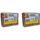 Kit com 2 Rapadura com Banana 400g - Doces JR