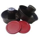 Kit com 2 rebatedores + 2 discos para Aero Hockey (Profissional)