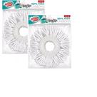 Kit Com 2 Refil MOP Esfregão Giratório Lavável e 100% De Microfibra Flash Limp RMOP8210