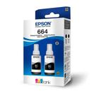 Kit com 2 Refis de Tinta T664120 Preto, T664120-2P EPSON
