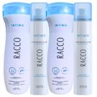 Kit Com 2 Sabonete Intimo + 2 Desodorante Íntimo - Racco