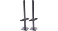 Kit com 2 Sapata Ajustável para Andaime - Metalpama Kit com 2 Sapata Ajustável para Andaime - Metalpama