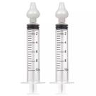 Kit com 2 Seringa Lavagem Nasal 10ml Bico de Silicone