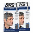 Kit com 2 Shampoo Tonalizante em Gel Tons de Grisalho 40g - Grecin