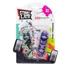 kit Com 2 Skate de Dedo Com lixa Ferramenta e Rodinhas de Troca Irado