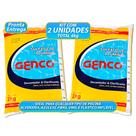 Kit com 2 Sulfato de Alumínio Decantador e Clarificante Genco Para Água de Piscinas