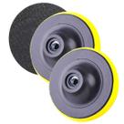 Kit com 2 Suportes Boina para Disco 150mm 6 Pol com tiras autocolantes Rosca M14