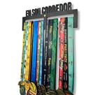 Kit com 2 Suportes Quadro Porta Medalhas MDF Expositor para 36 Medalhas Bike Corrida Ciclismo Kit com 2 Suportes Quadro Porta Medalhas MDF Expositor para 36 Medalhas Bike Corrida Ciclismo