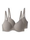Kit com 2 Sutiãs com Aro e Bojo Liz 51381 Taça B