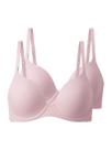 Kit com 2 Sutiãs com Aro e Bojo Push Up Liz 51805 Taça C Kit com 2 Sutiãs com Aro e Bojo Push Up Liz 51805 Taça C