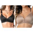 Kit com 2 Sutiãs DeMillus Olimpo Bourbon Kit com 2 Sutiãs DeMillus Olimpo Bourbon
