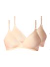Kit com 2 Sutiãs sem Aro com Bojo Paraíso Demillus 63476 Kit com 2 Sutiãs sem Aro com Bojo Paraíso Demillus 63476