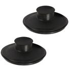 Kit com 2 tampões para triturador de lixo de 3-3/8 pol., tampão para pia compatível com Insinkerator, Whirlaway, Baga, Kohler, Moen, Waste King e Kitchenaid Kit com 2 tampões para triturador de lixo de 3-3/8 pol., tampão para pia compatível com Insinkerator, Whirlaway, Baga, Kohler, Moen, Waste King e Kitchenaid