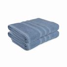 Kit com 2 Toalhas de Banho Macia e Felpuda Valência Material 100Algodão 70x130cm