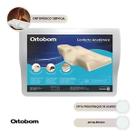 Kit com 2 travesseiros ortobom original nasa cervical anatomico 52x38x18 Kit com 2 travesseiros ortobom original nasa cervical anatomico 52x38x18