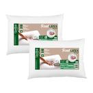 Kit com 2 Travesseiros Real Látex Duoflex Tradicional de 13cm Kit com 2 Travesseiros Real Látex Duoflex Tradicional de 13cm