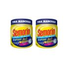 Kit com 2 und semorin tira manchas em pó tradicional 400g