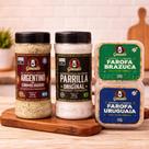 Kit com 2 unid. Sal de Parrilla Sabores 500g e 2 unid. Farofas 190g - Gonzalo