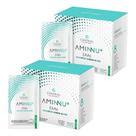 Kit Com 2 unidades Aminnu 10g 30 Sachês - Central Nutrition Sabor:Limão