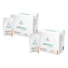 Kit Com 2 unidades Aminnu 10g 30 Sachês Sem Xilitol - Central Nutrition Sabor:Tangerina