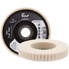 Kit com 2 unidades disco flap polish