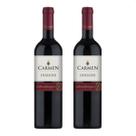 Kit com 2 - Vinho Tinto Chileno Carmen Insigne 750 ml