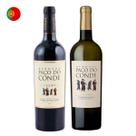 Kit com 2 - Vinhos Alentejo Herdade Paço do Conde Reserva: Branco e Tinto