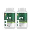Kit com 2 Vitamina K2 Mk7 120 Cápsulas 500 mg Menaquinona 7 1 frasco - Floral Ervas