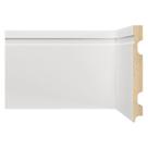 Kit com 20 Barras Rodapé MDF 1502 15mmx15cm Metro Linear 48m