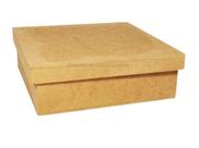 Kit Com 20 Caixa Quadrada Tampa Sapato 12x12x5 Mdf Madeira