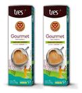 Kit com 20 Cápsulas Café Expresso Gourmet Cerrado Mineiro 3 Três Corações de aroma intenso e frutado