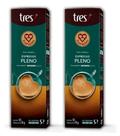 Kit com 20 Cápsulas de Café Expresso 3 Três Corações PLENO