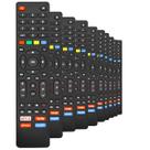 Kit com 20 Controles Remotos Compatível para TV Philco Smart 4K Netflix YouTube GloboPlay