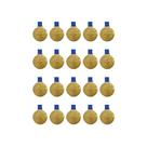 Kit Com 20 Medalhas de Ouro M36 Honra ao Mérito Fita Azul Crespar