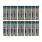 Kit Com 20 Pilhas Comum de Zinco AAA R3 - 1,5V Proeletronic