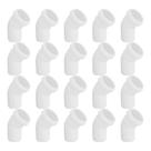 Kit com 20 Unidades Joelho 45º 50mm Esgoto Tigre