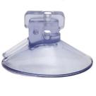 Kit com 20 Ventosas 40mm Com Corte Lateral Em Pvc Cristal Ventosa 4cm