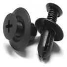 Kit Com 200 Presilhas Automotivas Universal 8.1mm Fixador Rebite Para-Choques Portas