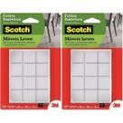 Kit com 24 Feltro Adesivo Cadeira Sofa Quadrado M 25MM SCOTCH 3M Kit com 24 Feltro Adesivo Cadeira Sofa Quadrado M 25MM SCOTCH 3M