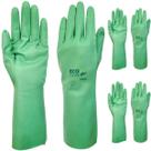 Kit Com 24 Luva de Segurança Eco Hope Nitrílica Com Forro Volk