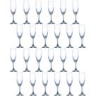 Kit Com 24 Taças De Vidro RIOJA CHAMPAGNE 180ml Cristal Luxo Kit Com 24 Taças De Vidro RIOJA CHAMPAGNE 180ml Cristal Luxo