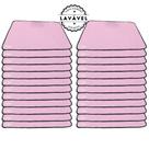 Kit com 24 Tapetinhos Alta Absorção para Pets 100x70 Rosa - 200 Lavagens - Ecológico