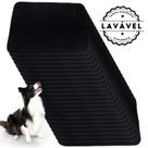 Kit com 24 Tapetinhos Alta Absorção para Pets 70x50 Preto 200 Lavagens Quality