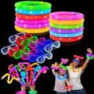 Kit com 24 Unidades de Lembrancinhas Glow in the Dark Leetous para Festas Infantis