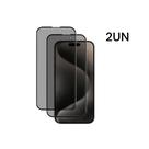 Kit Com 2UN Película 3D De Vidro Privacidade para Iphone 13 Mini