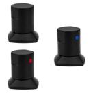 Kit com 3 Acabamentos para Registro C44 Água Quente e Fria Bl6150 Ducon Metais 3