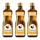 Kit com 3 - Azeite Gallo Tipo Unico Vidro Dia A Dia 400ml