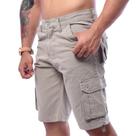 Kit Com 3 Bermuda Masculino Cargo Lisas Coloridas Originais -Icari