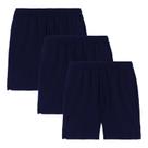 Kit Com 3 Bermudas Masculinas Short Pijama Slim Fitness Kit Com 3 Bermudas Masculinas Short Pijama Slim Fitness